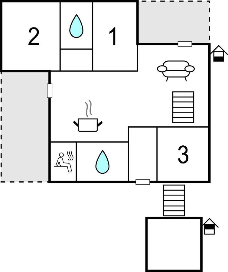 Lovely Home In Lembruch-Duemmer See With Sauna ภายนอก รูปภาพ